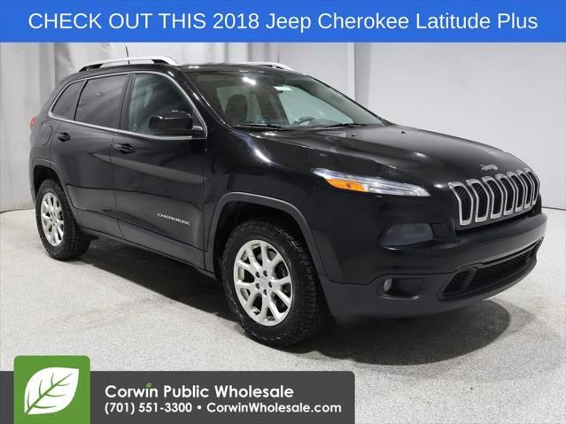 used 2018 Jeep Cherokee car, priced at $13,848