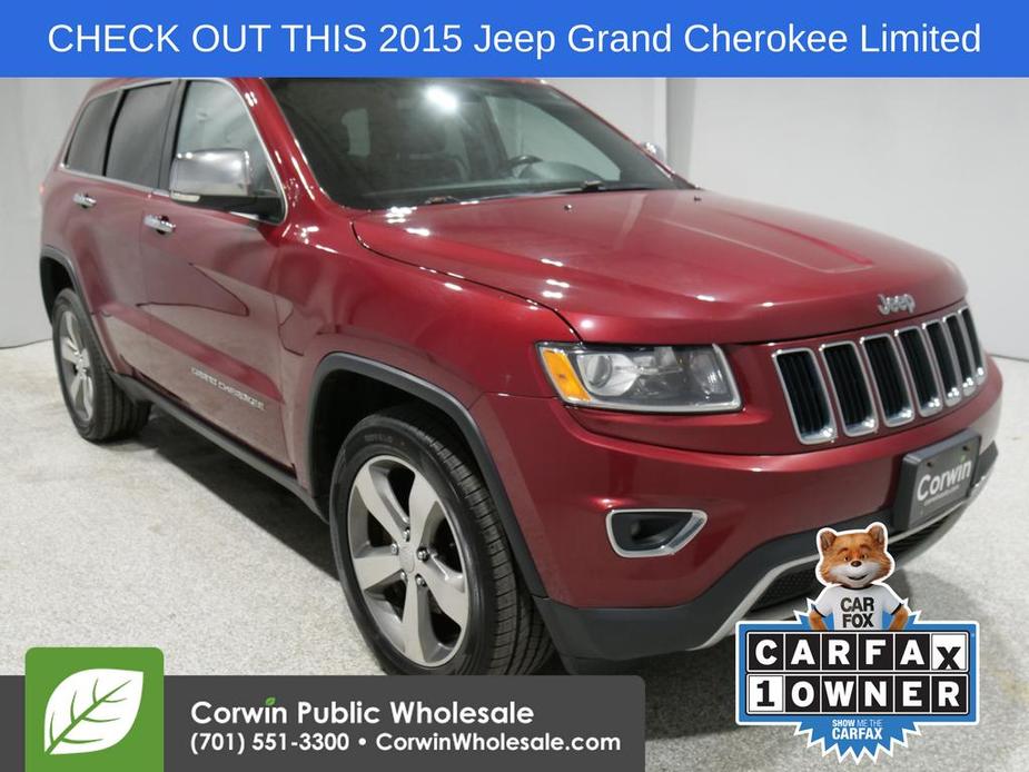 used 2015 Jeep Grand Cherokee car, priced at $14,026