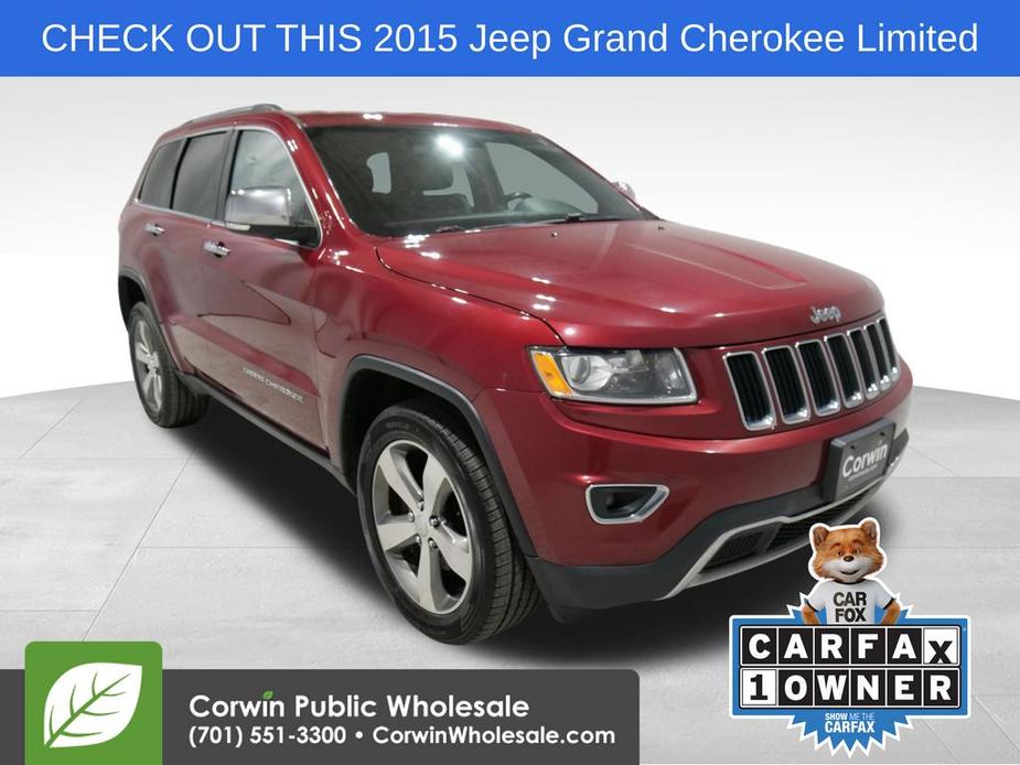 used 2015 Jeep Grand Cherokee car, priced at $14,151