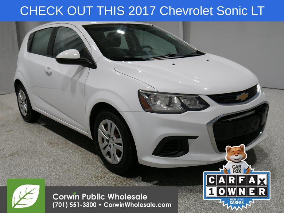 used 2017 Chevrolet Sonic car, priced at $11,579