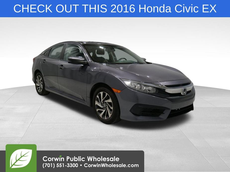 used 2016 Honda Civic car, priced at $16,169