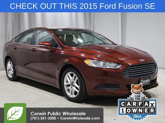 used 2015 Ford Fusion car, priced at $10,255