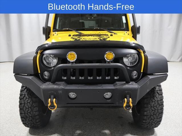 used 2015 Jeep Wrangler car, priced at $17,653