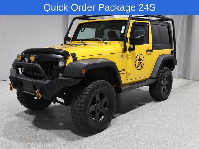 used 2015 Jeep Wrangler car, priced at $17,653