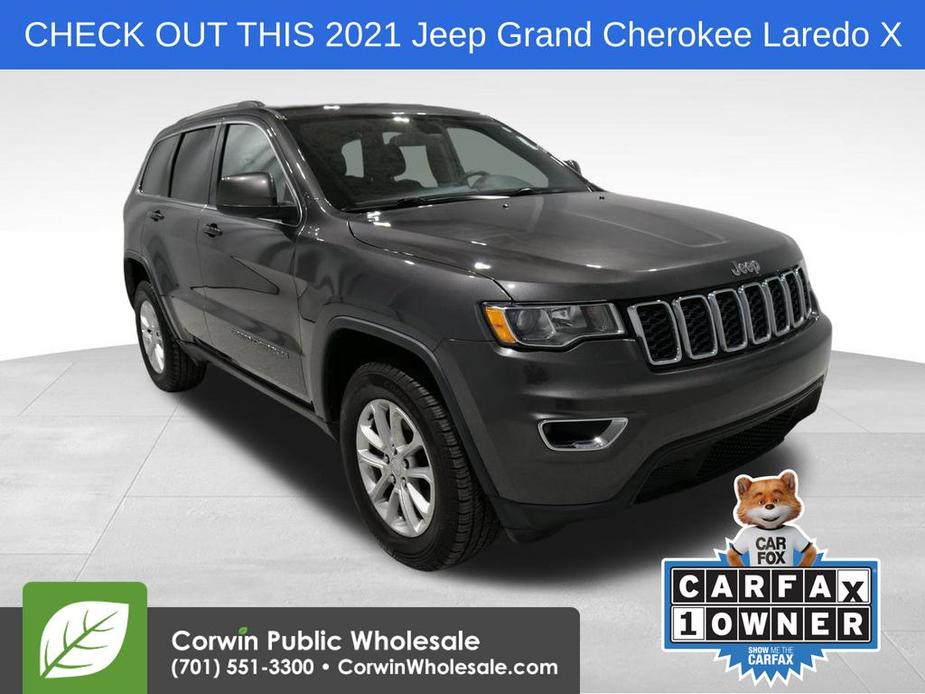 used 2021 Jeep Grand Cherokee car, priced at $21,497