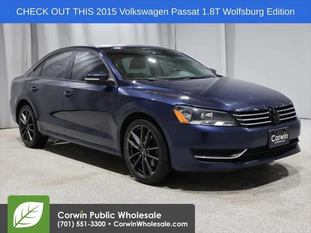 used 2015 Volkswagen Passat car, priced at $6,934