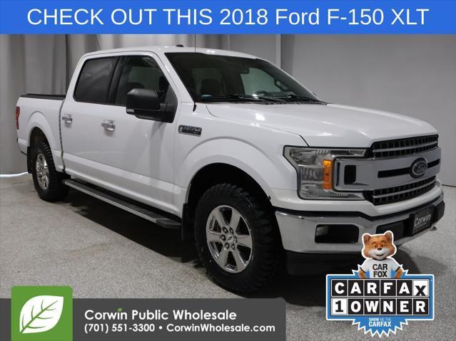 used 2018 Ford F-150 car, priced at $20,497