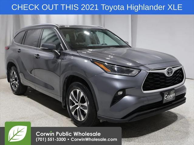used 2021 Toyota Highlander car, priced at $36,376