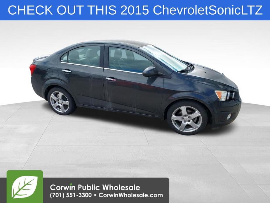 used 2015 Chevrolet Sonic car, priced at $8,441