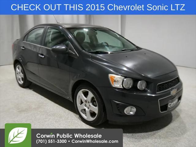 used 2015 Chevrolet Sonic car, priced at $4,995