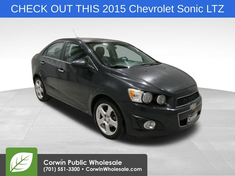 used 2015 Chevrolet Sonic car, priced at $8,664