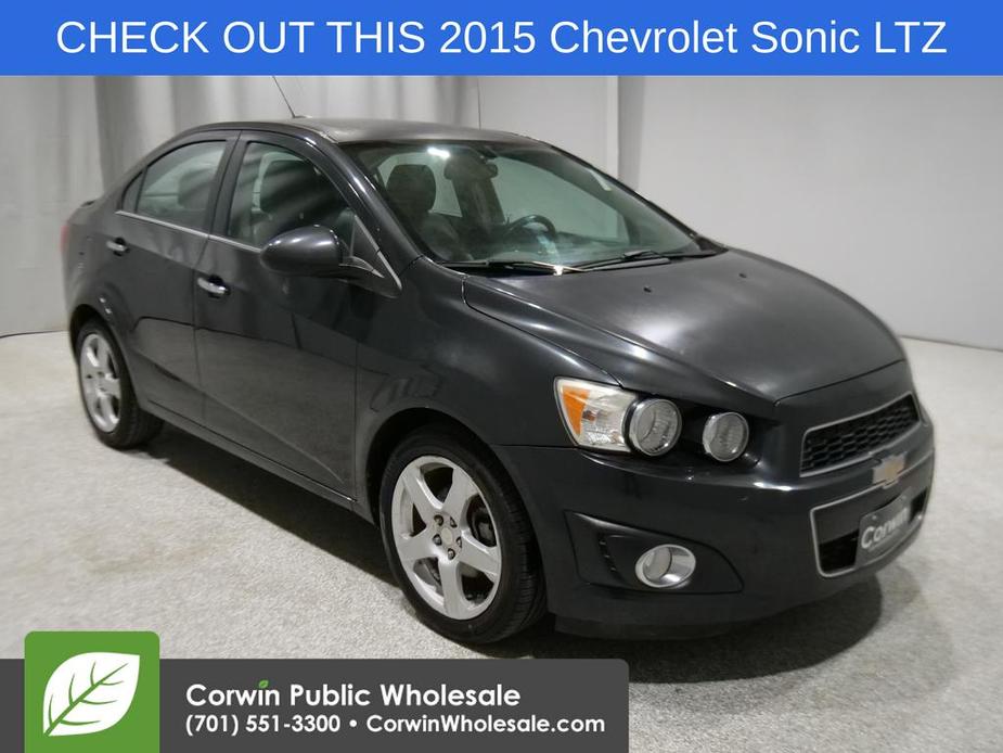 used 2015 Chevrolet Sonic car, priced at $7,913