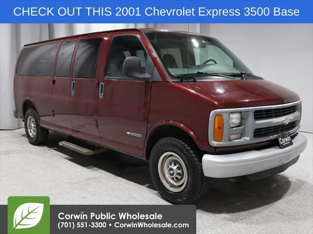 used 2001 Chevrolet Express 3500 car, priced at $8,065