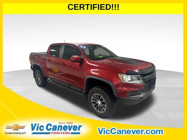 used 2021 Chevrolet Colorado car, priced at $37,847