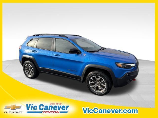 used 2022 Jeep Cherokee car, priced at $23,688