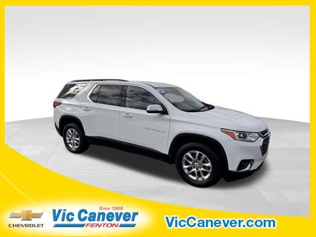 used 2021 Chevrolet Traverse car, priced at $28,411