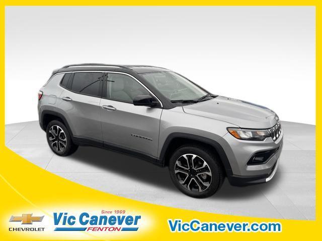 used 2022 Jeep Compass car, priced at $24,385