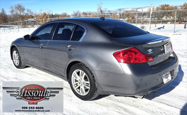 used 2012 INFINITI G37x car, priced at $9,995