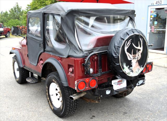 used 1969 Jeep CJ-5 car, priced at $6,495