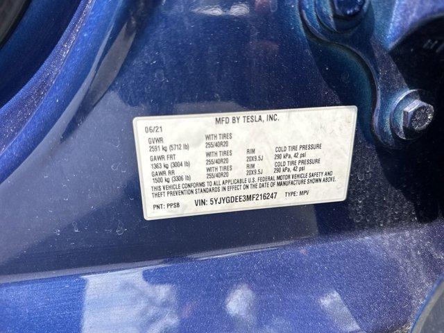 used 2021 Tesla Model Y car, priced at $30,554