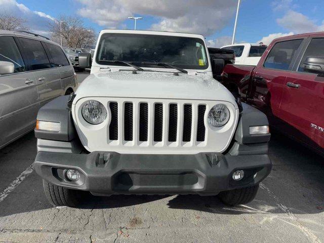 used 2021 Jeep Wrangler Unlimited car, priced at $30,426