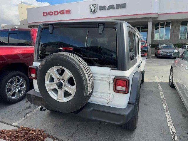 used 2021 Jeep Wrangler Unlimited car, priced at $30,426