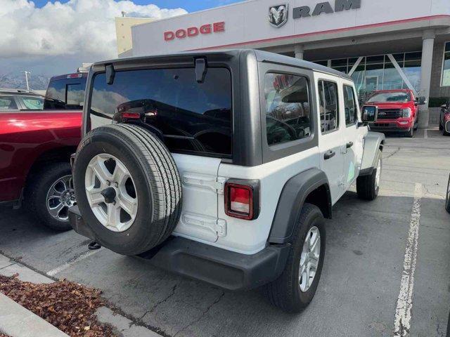 used 2021 Jeep Wrangler Unlimited car, priced at $30,426