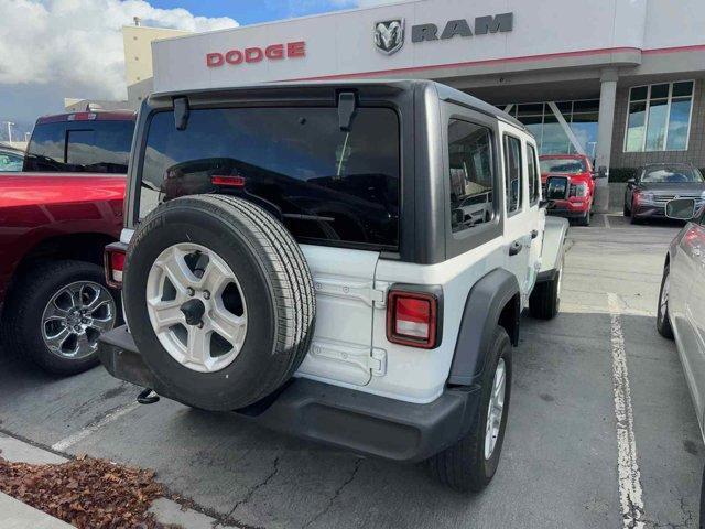 used 2021 Jeep Wrangler Unlimited car, priced at $30,426