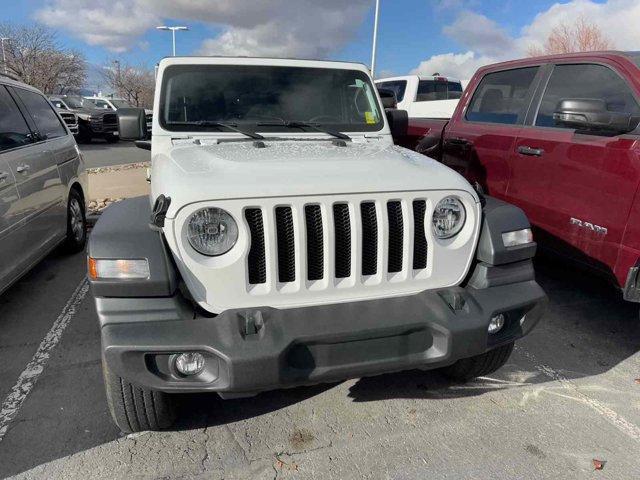 used 2021 Jeep Wrangler Unlimited car, priced at $30,426