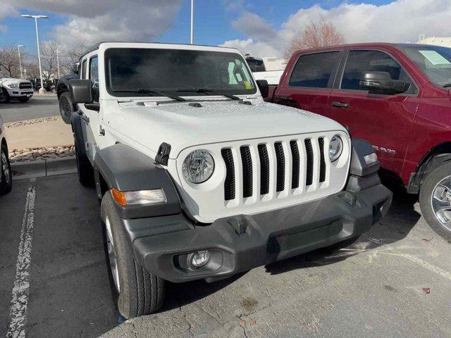 used 2021 Jeep Wrangler Unlimited car, priced at $30,426