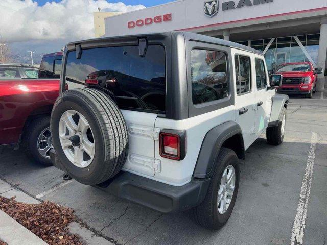 used 2021 Jeep Wrangler Unlimited car, priced at $30,426