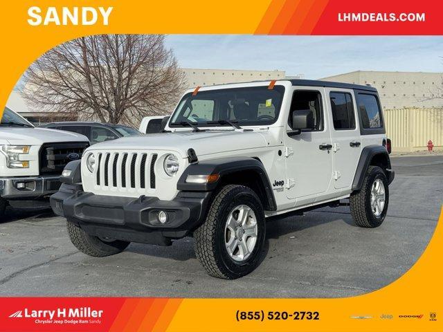 used 2021 Jeep Wrangler Unlimited car, priced at $28,796