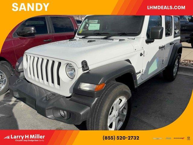 used 2021 Jeep Wrangler Unlimited car, priced at $30,426