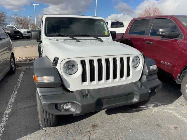 used 2021 Jeep Wrangler Unlimited car, priced at $30,426