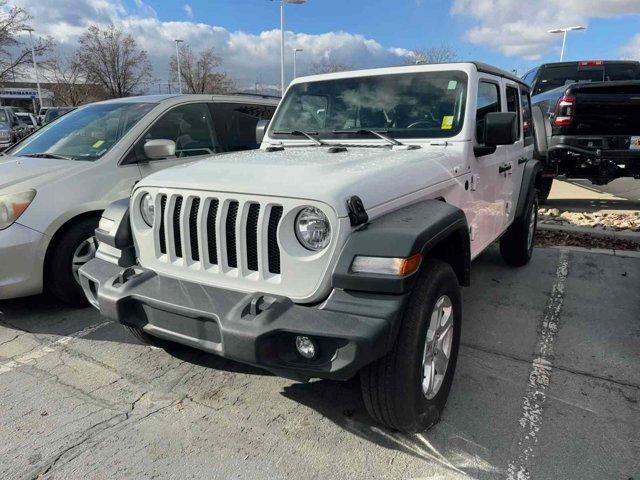 used 2021 Jeep Wrangler Unlimited car, priced at $30,426