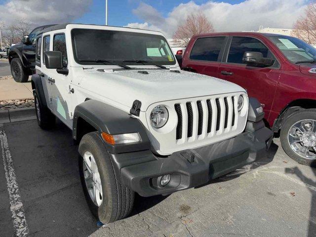 used 2021 Jeep Wrangler Unlimited car, priced at $30,426