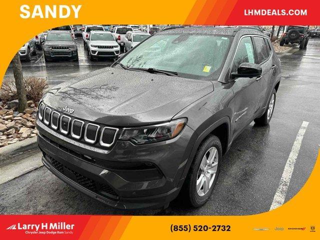 used 2022 Jeep Compass car, priced at $23,987