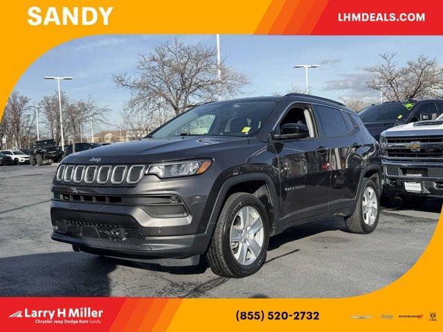 used 2022 Jeep Compass car, priced at $23,987