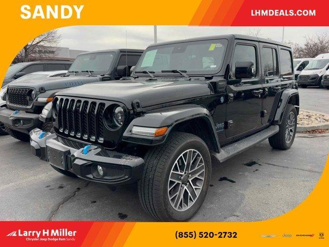 used 2023 Jeep Wrangler 4xe car, priced at $34,519