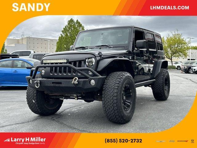 used 2014 Jeep Wrangler Unlimited car, priced at $19,643