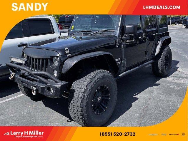 used 2014 Jeep Wrangler Unlimited car, priced at $20,881