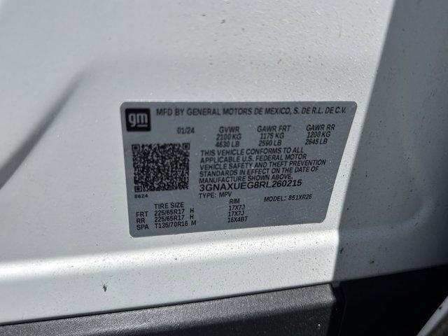used 2024 Chevrolet Equinox car, priced at $25,581