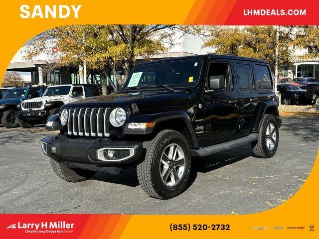 used 2019 Jeep Wrangler Unlimited car, priced at $31,593