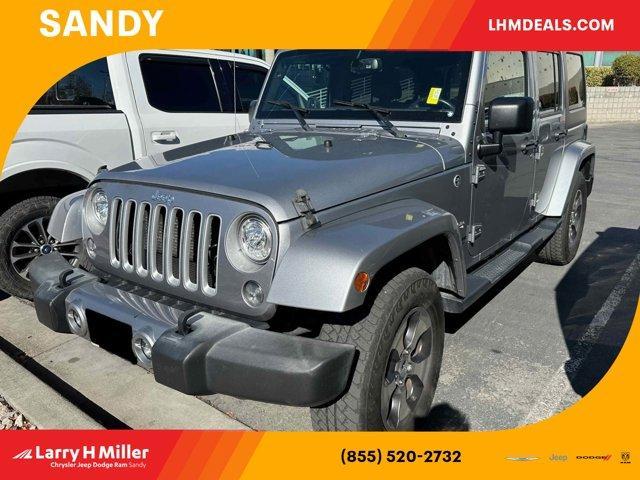 used 2017 Jeep Wrangler Unlimited car, priced at $25,874