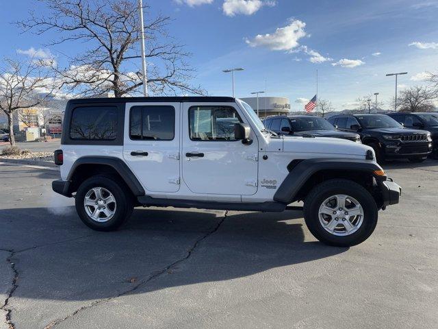 used 2020 Jeep Wrangler Unlimited car, priced at $22,954