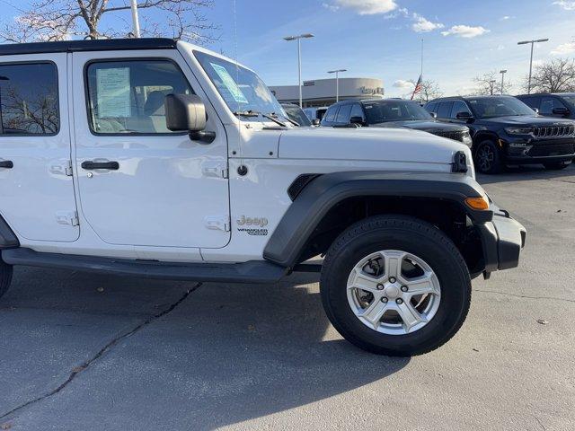 used 2020 Jeep Wrangler Unlimited car, priced at $22,954