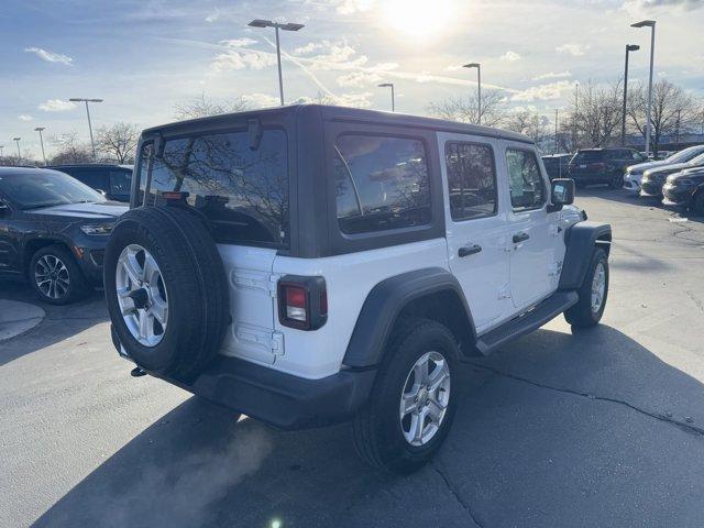 used 2020 Jeep Wrangler Unlimited car, priced at $22,954