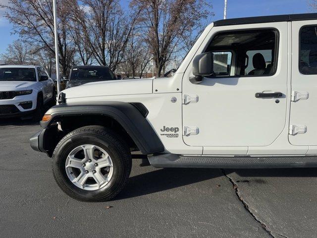 used 2020 Jeep Wrangler Unlimited car, priced at $22,954