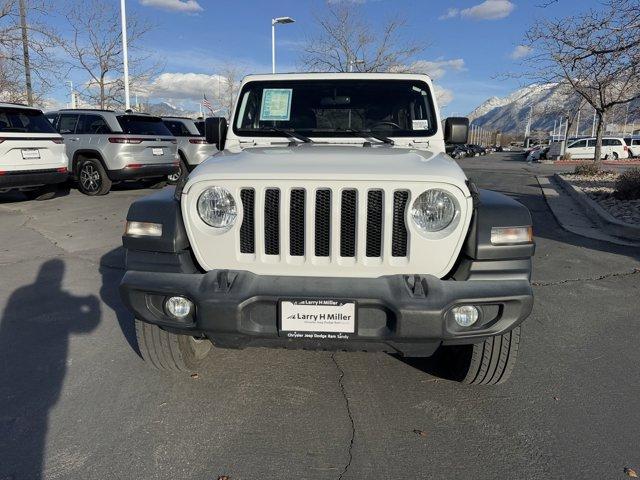 used 2020 Jeep Wrangler Unlimited car, priced at $22,954