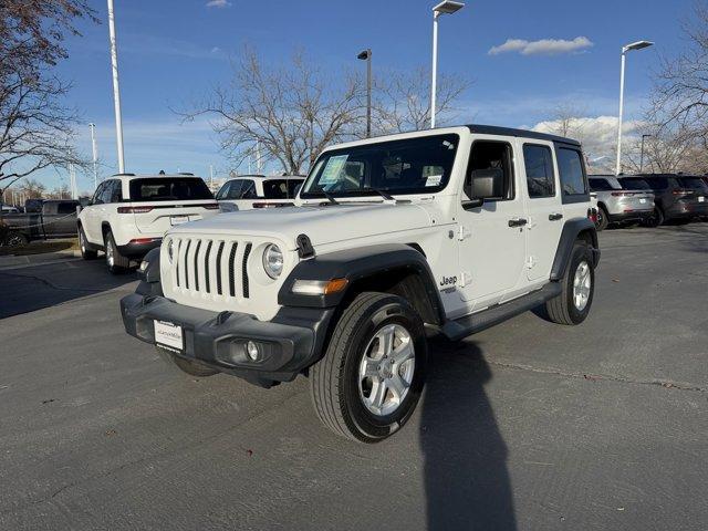 used 2020 Jeep Wrangler Unlimited car, priced at $22,954